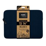 Port Designs Milano Ii Eco 13/14" Universal Laptop Sleeve - Navy Blue