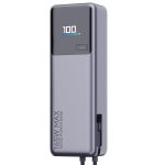 Xiaomi 165w Power Bank 10000mah (Integrated Cable)-silver