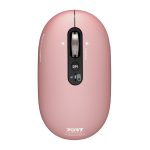 Port Connect Pure Mac Rechargeable Wireless and Bluetooth Mouse - Copper Rose