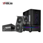 Asus Uwm 1 Gaming Chassis/graphics Card/power Supply Combo (Ap202 Argb | RTX 5050 | Prime 750w)