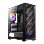 Antec Ax85 ATX Argb Mid-tower Gaming Chassis - Black