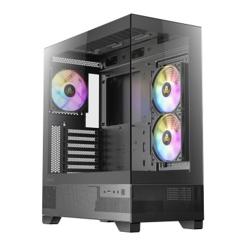 Antec Cx700 Argb ATX | Micro-atx | ITX Argb Mid-tower Gaming Chassis - Black