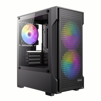 Antec Vx100m Argb Micro-atx Mini Tower Gaming Chassis