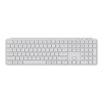 Keychron B6 Pro Ultra-slim 100% Wireless Keyboard – Ivory White