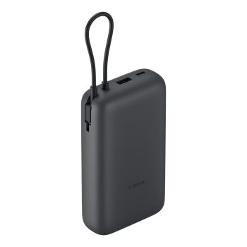 Xiaomi Power Bank 20000mah (Integrated Cable) - Dark Grey