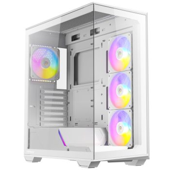 Antec C3 Argb ATX | Micro-atx | ITX Argb Mid-tower Gaming Chassis – White