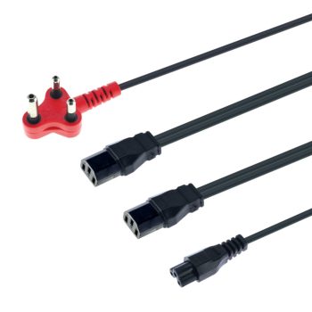 Pwr Dedicated to Clover and Dual Iec Kettle Cable 4m