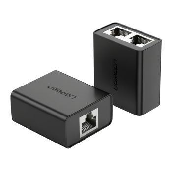 UGREEN Rj45 Splitter Adapter 2 Pack (Black)