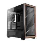 Antec Flux ATX Wood Mid Tower Gaming Chassis – Black