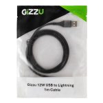 GIZZU-GCPU2L012-01-12W-USB-to-Lightning-1m-Cable_ANGLED-9208-Edit_1500x1500