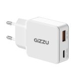 Gizzu 2-port 45w Gan Wall Charger
