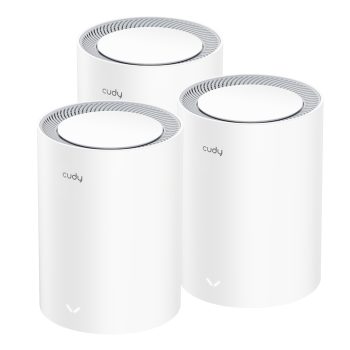 Cudy Be3600 Gigabit Mesh Wi-Fi 7 System – 3 Pack