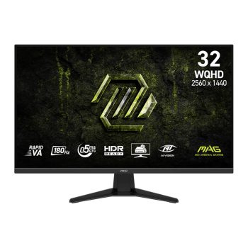MSI Mag 325qf E18v 32" WQHD 180hz Va Gaming Monitor