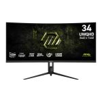 MSI Mag 342cqrf E20 34" Uwqhd 200hz Va Curved Gaming Monitor