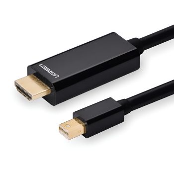 UGREEN Mini Displayport Male to 4k@30hz HDMI Cable 1.5m - Black