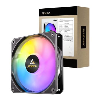 Antec P12 Pwm 120mm Argb Reverse Case Fan - Black