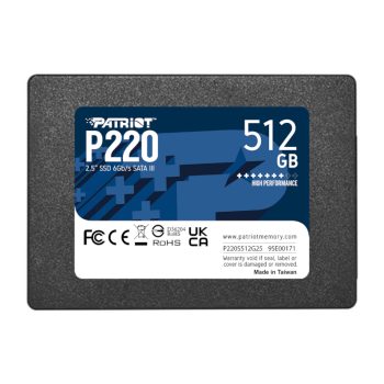 Patriot P220 512gb 2.5" SSD