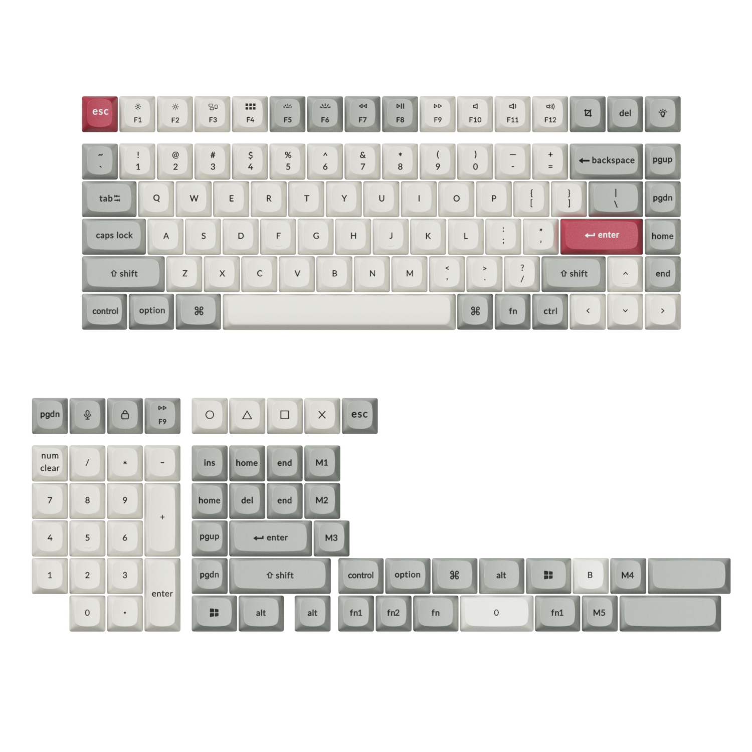 PBT-52_Keychron-Double-Shot-PBT-OSA-Full-Set-Keycap-Set-–-Retro_wr_01a blank
