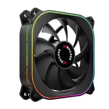Pcbuilder Tornado Chill 120mm Argb Fan - Black