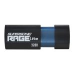 Patriot Rage Lite 32gb Usb3.2 Flash Drive - Black