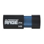 Patriot Rage Lite 64gb Usb3.2 Flash Drive - Black