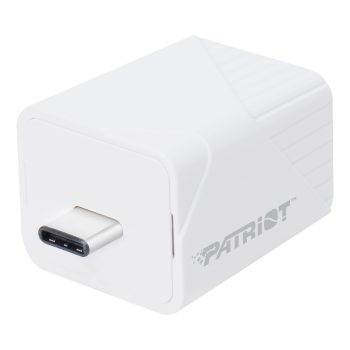 Patriot Iluxe Cube 256gb Type-c Smart Backup Solution - White