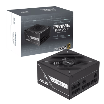 Asus Prime 850w 80plus Gold Black Edition Pcie 5.0 Modular Power Supply