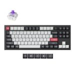 Keychron Q3 He Qmk 80% Wireless Custom Mechanical Keyboard (Nebula Switch) – Carbon Black