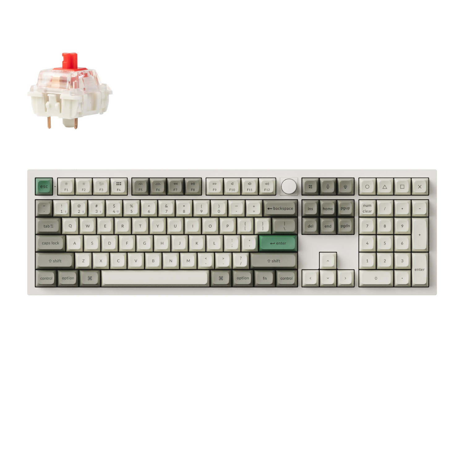 Q6M-P1_Keychron-Q6-Max-QMK-VIA-Wireless-Custom-Mechanical-Keyboard-KSA-Gateron-Red-Jupiter-Switches-Shell-White_wr_01 blank