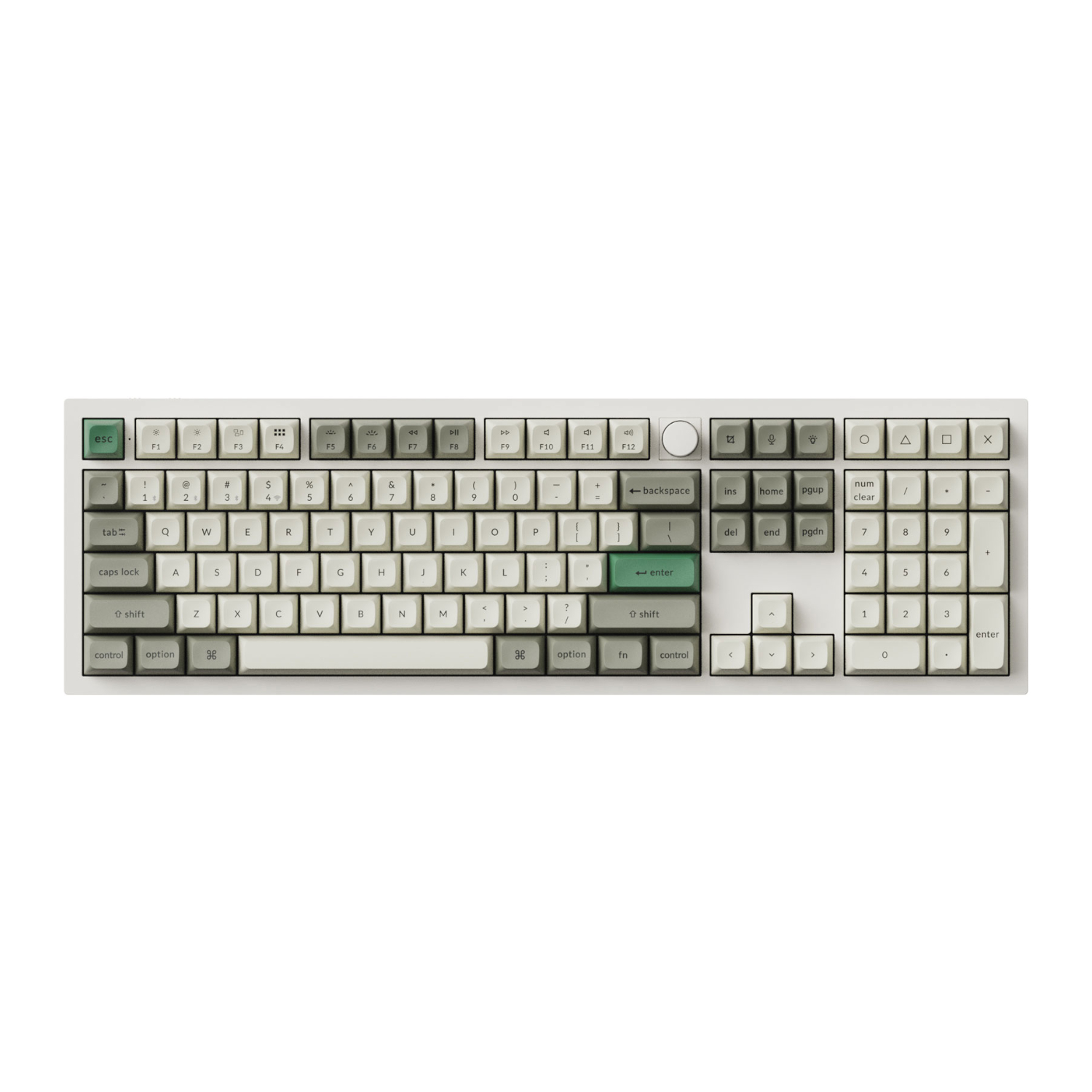 Q6M-P1_Keychron-Q6-Max-QMK-VIA-Wireless-Custom-Mechanical-Keyboard-KSA-Gateron-Red-Jupiter-Switches-Shell-White_wr_02 blank
