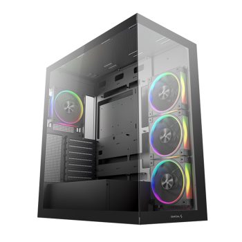 Deepcool Cg580 4f V2 Argb ATX Gaming Chassis - Black