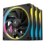 R-FL12SE-BKAPN3-G_DeepCool-FL12-SE-3-in-1-ARGB-Fan-Pack-Black_wr_01a