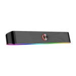 Redragon 2.0 Sound Bar Adiemus 2 X 3w RGB Usb|aux PC Gaming Speaker - Black