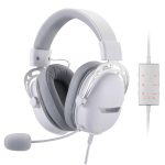 Redragon Over-ear Aurora Gaming Headset - White