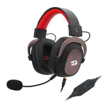 Redragon Over-ear Zeus 2 USB Gaming Headset - Black