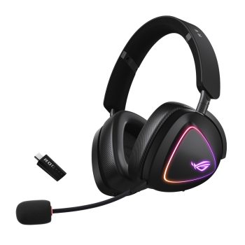 Asus Rog Delta Ii Multi Platform Black Wireless Gaming Headset
