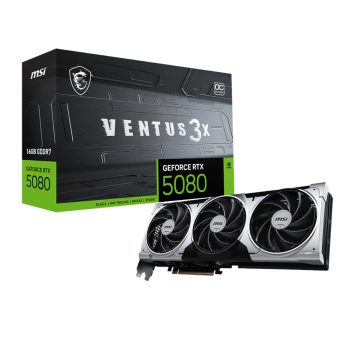 MSI Geforce RTX 5080 16g Ventus 3x Oc Plus Graphics Card