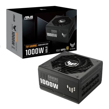 Asus Tuf Gaming 1000w 80 Plus Gold ATX Modular Power Supply - Black