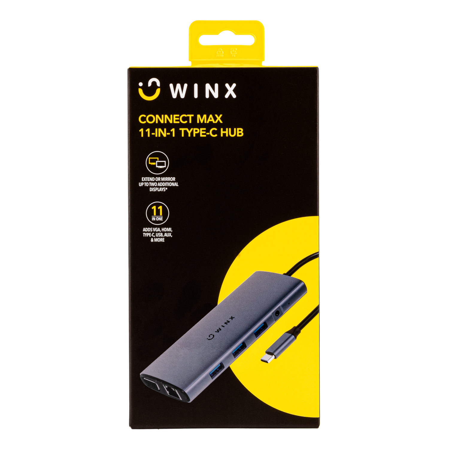 WINX_WX-HB112_Connect-Max-11-in-1-Type-C-Hub-Packaging-0120-Edit1500x1500-96DPI blank