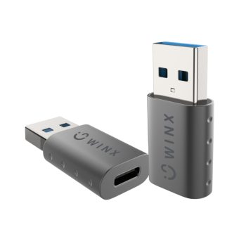 Winx Link Simple USB to Type-c Adapter Dual Pack