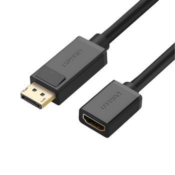 UGREEN Displayport to HDMI Adapter – 4k@30hz, Male to Female Converter