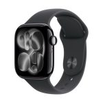 Apple Watch Series 11 Gps 42mm Aluminium Case with Black Sport Band