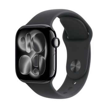 Apple Watch Series 11 Gps 42mm Aluminium Case with Black Sport Band