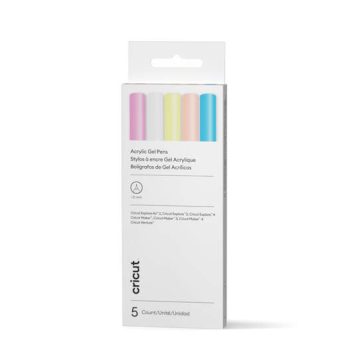 Cricut Acrylic Gel Pens, 1.0 Mm (5 Ct)
