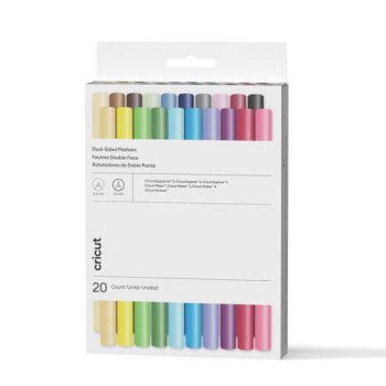 Cricut Dual-Sided Markers, Ultimate Set (20 ct)