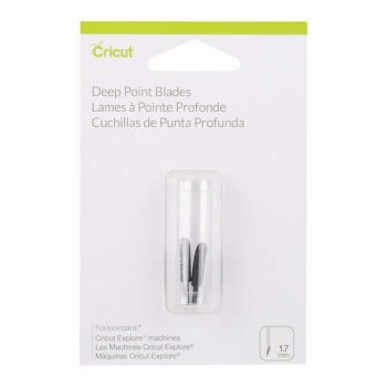 Cricut Deep-point Replacement Blades (2 Ct)
