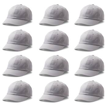 Cricut Ball Cap Hat Blank, Grey (12ct)