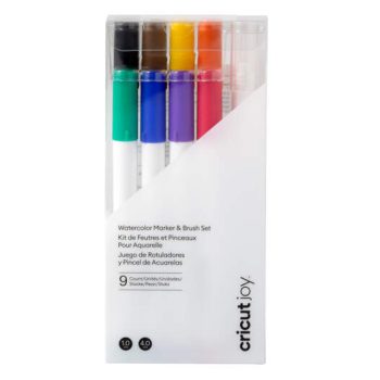 Cricut Joy Watercolor Marker & Brush Set (9 Ct)