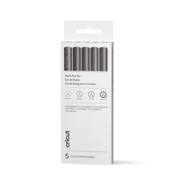 Cricut Multi Pen Set, Black (5 Ct)